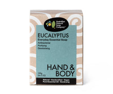 Load image into Gallery viewer, Eucalyptus Hand &amp; Body Soap 100g | Australian Natural Soap
