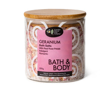 Load image into Gallery viewer, Geranium Bath Salts | Australian Natural Soap Company
