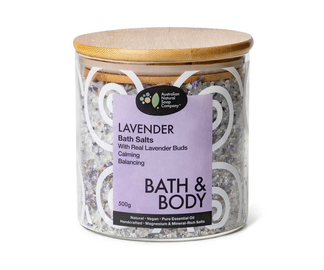 Lavender Bath Salts | Australian Natural Soap Company