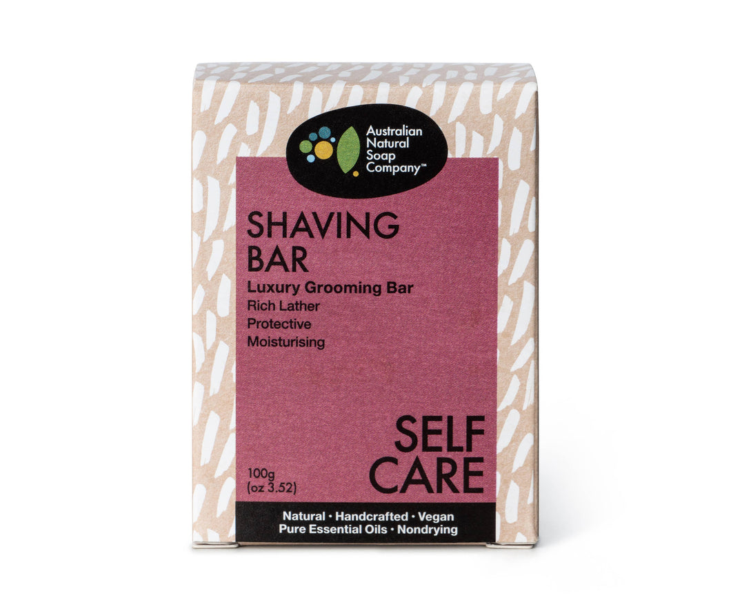 Solid Shaving Soap Bar 100g | Australian Natural Soap